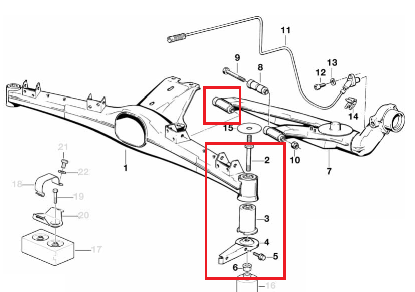 KIT SILENTBLOCKS BMW E36 COMPACT (3)